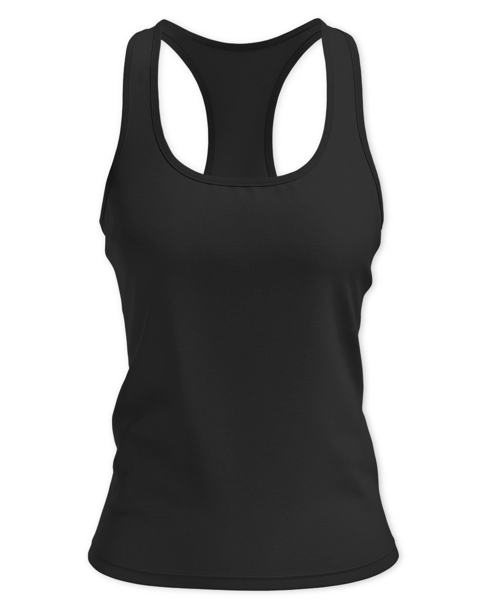 I Wear Pink For Breast Cancer Awareness Women's Ideal Racerback Tank black xs