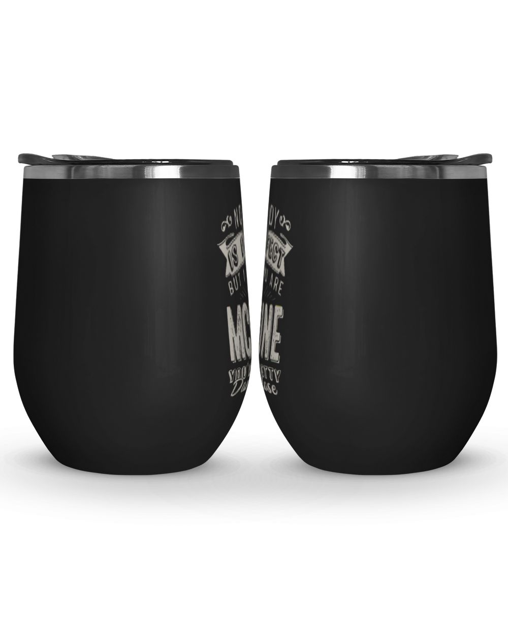 USL-94-Mccune Wine Tumbler (12 oz) black 12oz