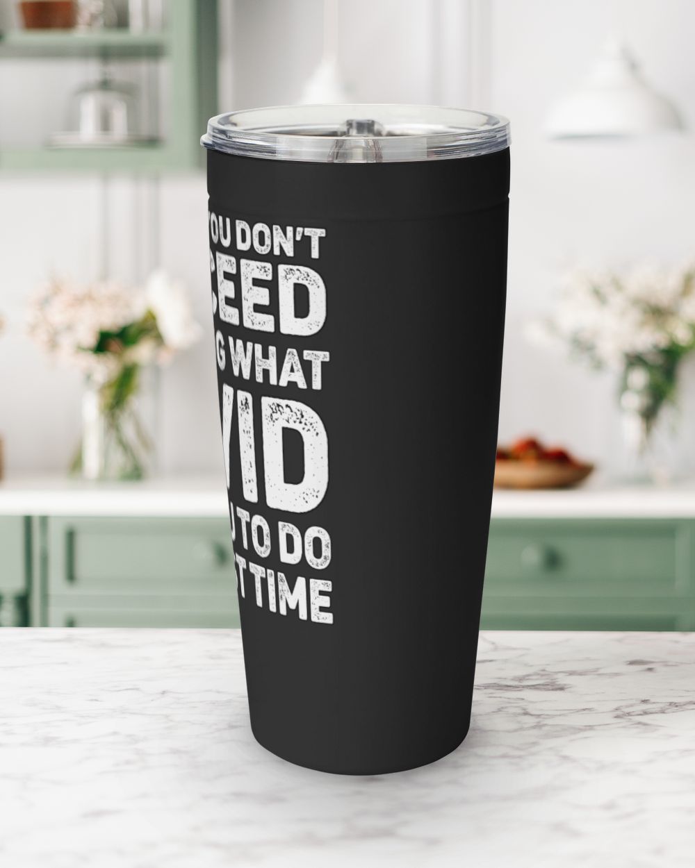 DAVID-H01-117-01 Viking Tumbler (20oz) black 20oz