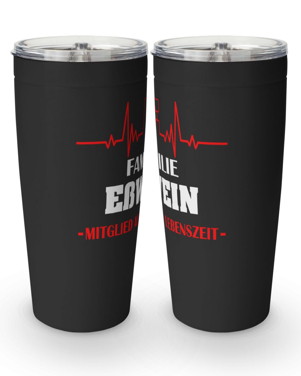 Familie Esswein Mitglied Auf Lebenszeit DF2 Viking Tumbler (20oz) black 20oz