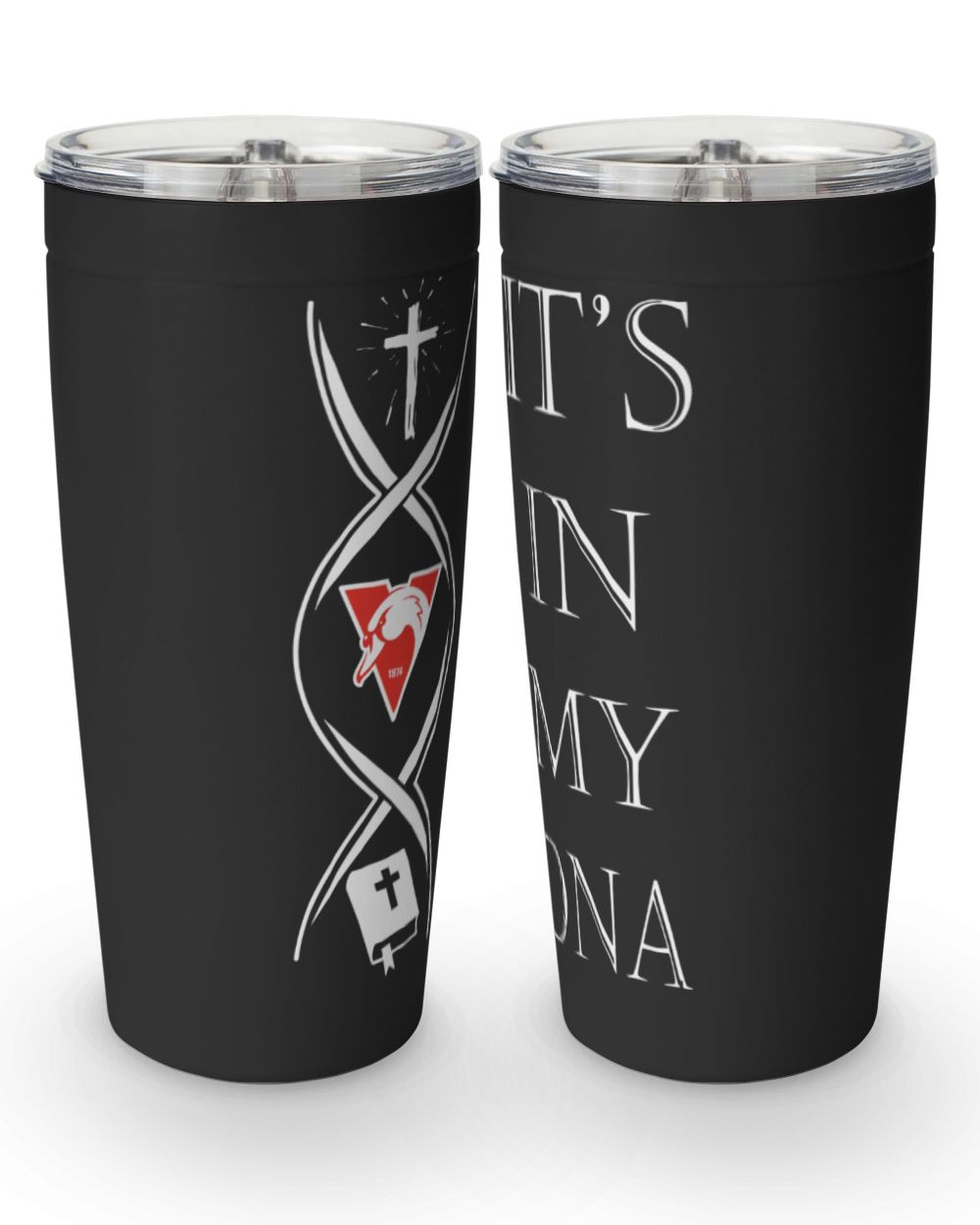 SYDNEY SWANS AUA11 Viking Tumbler (20oz) black 20oz