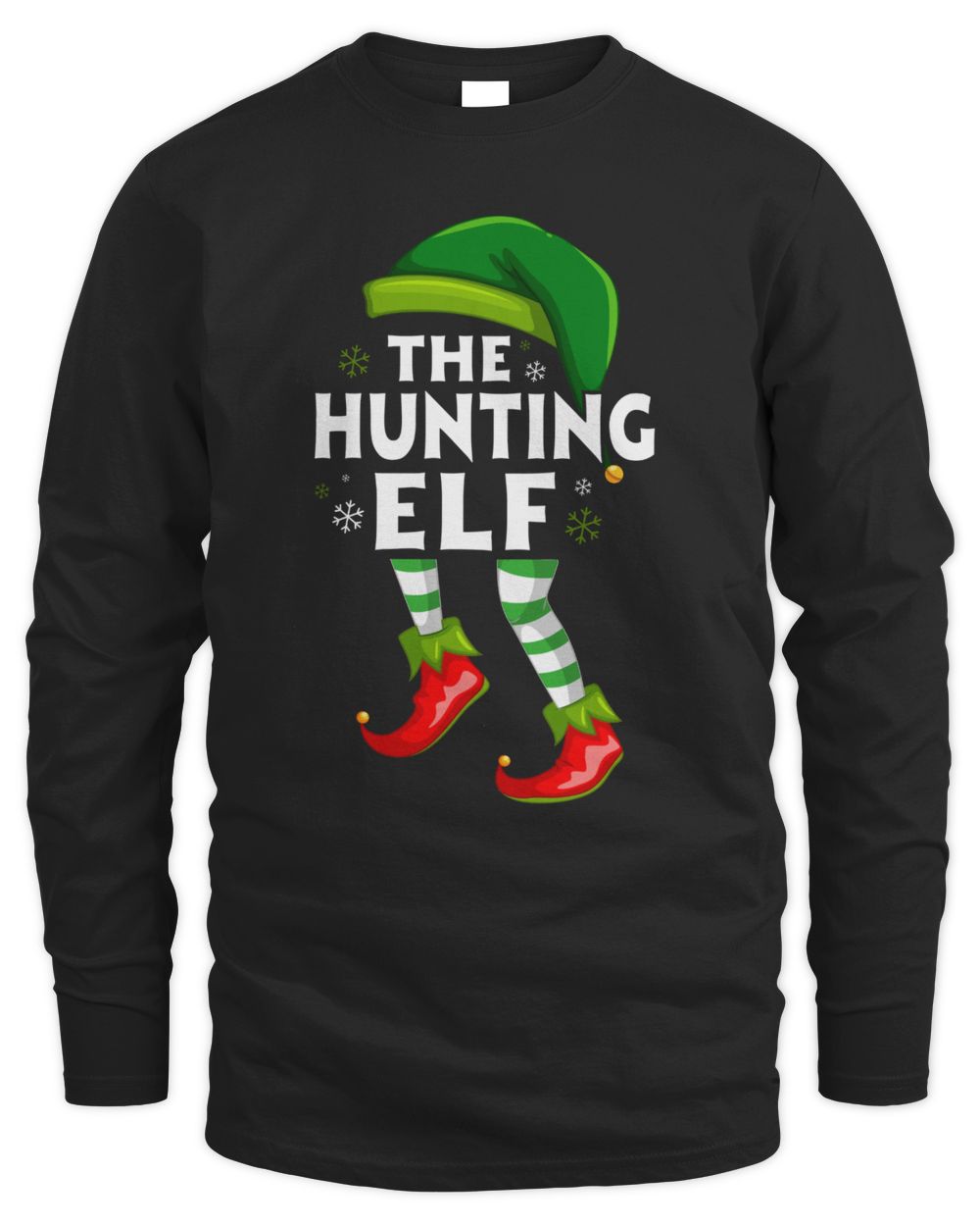 The hunting ELF Men's Long Sleeved T-Shirt black s