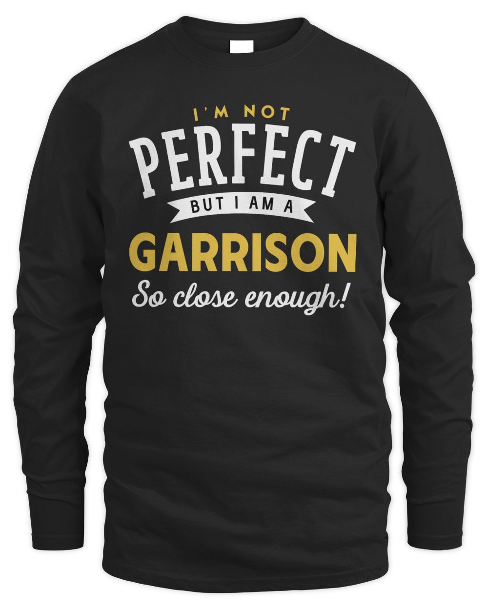 GARRISON-NT-21-01 Men's Long Sleeved T-Shirt black s