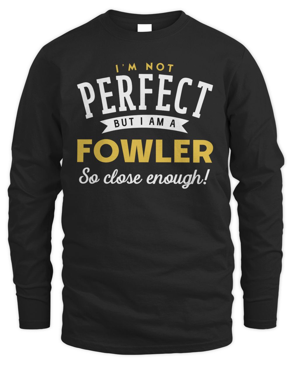 FOWLER-TP-34-01 Men's Long Sleeved T-Shirt black s