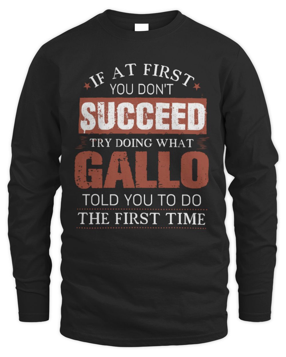 Fbus01605-Gallo H24 Men's Long Sleeved T-Shirt black s