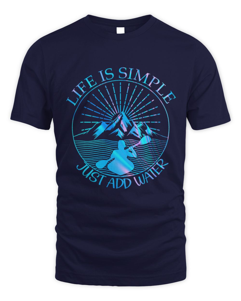 LIFE IS SIMPLE Unisex Standard T-Shirt navy s