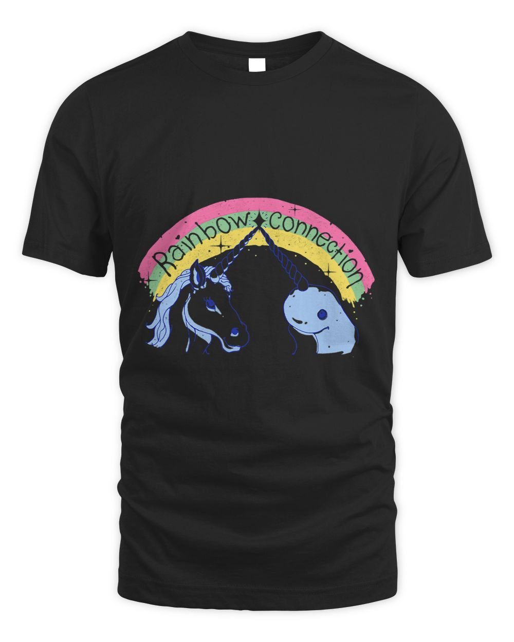 Rainbow Connection Unisex Standard T-Shirt black s