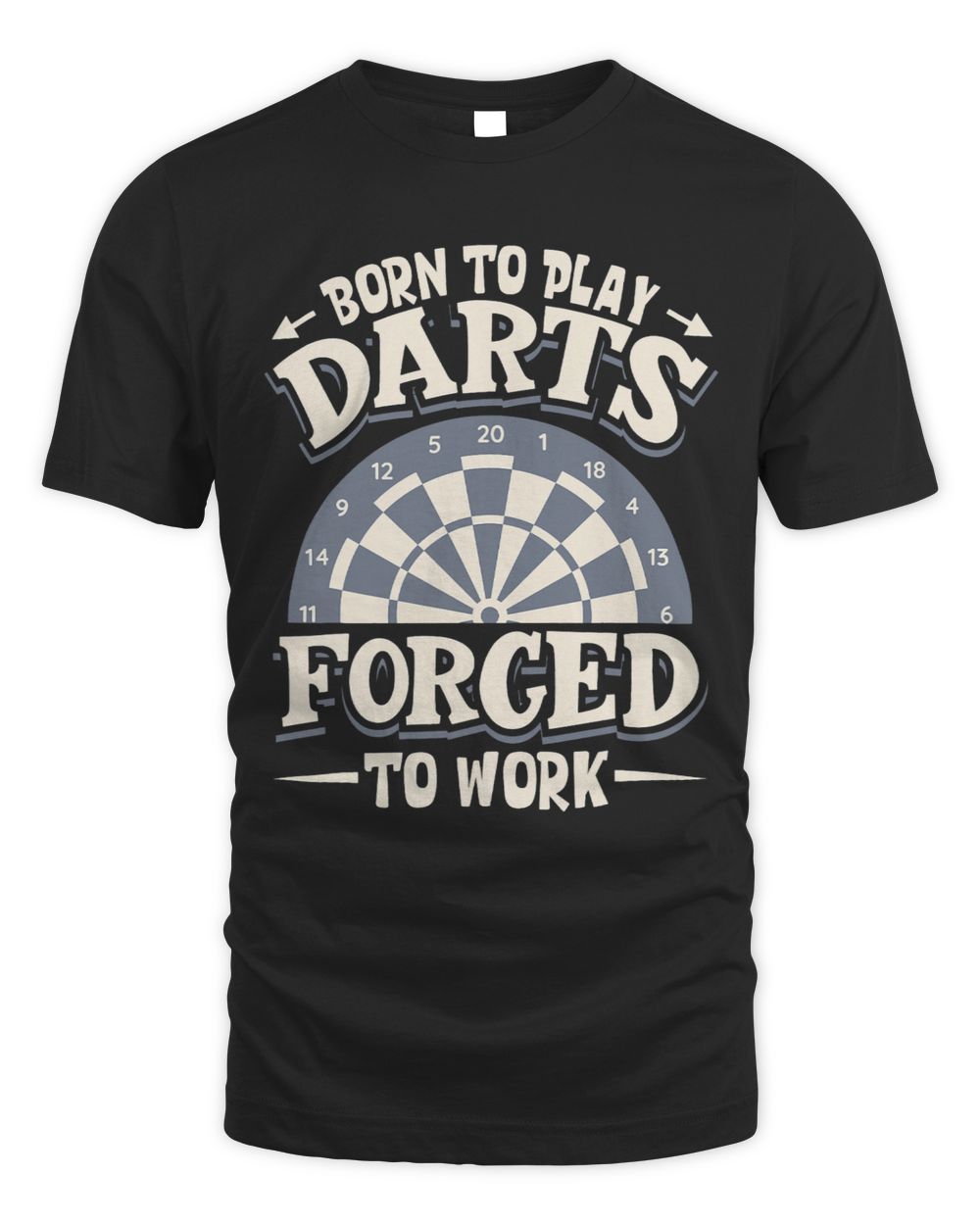 Darts Darts Player Dartboard Darts board Darts 2 Unisex Standard T-Shirt black s