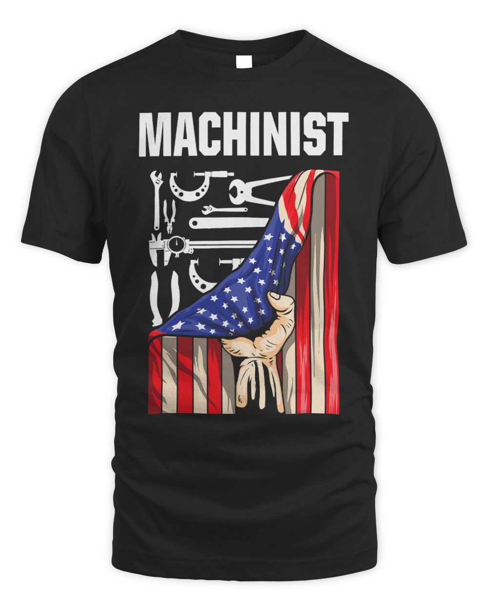Machinist Machine Operator Machining 5 5 251 Unisex Standard T-Shirt black s