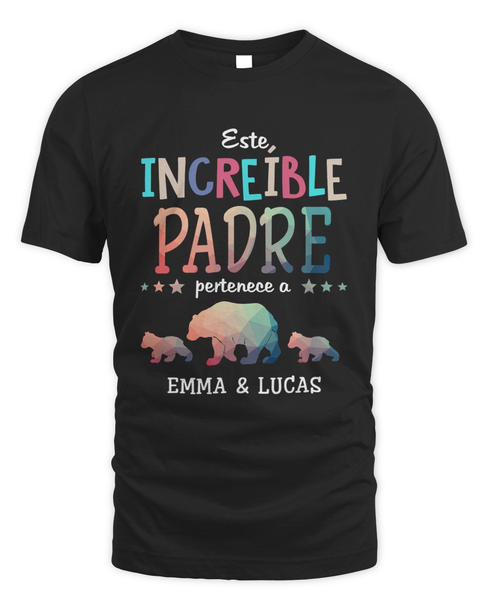Este increíble padre pertenece a Unisex Standard T-Shirt black s