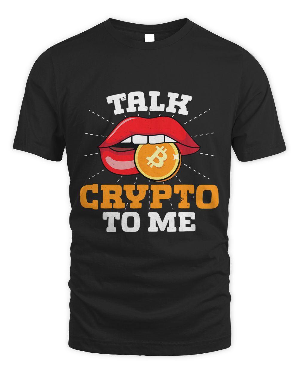 Crypto Trader Cryptocurrency Blockchain Hodl Candlestick Unisex Standard T-Shirt black s