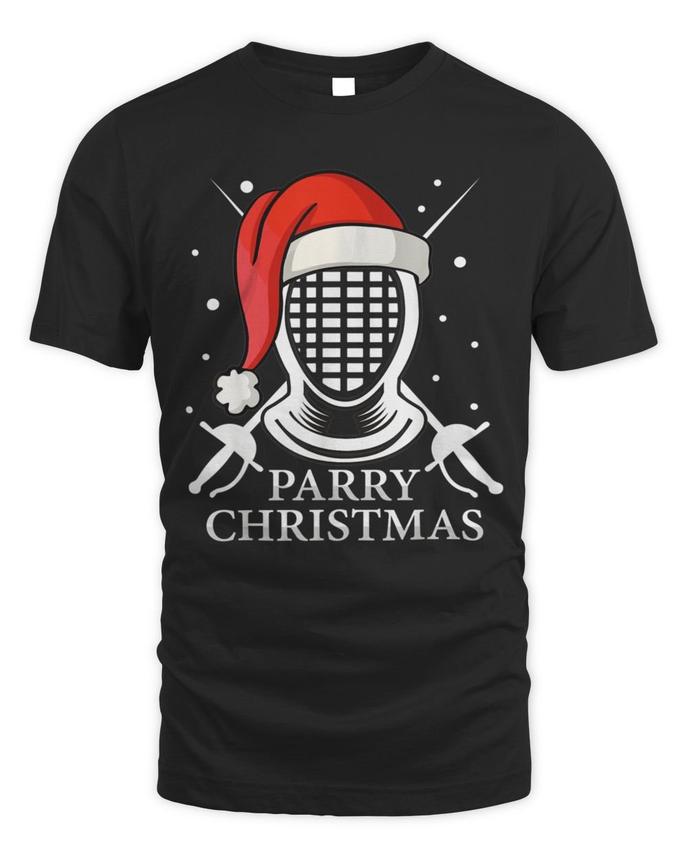 parry christmas Unisex Standard T-Shirt black s
