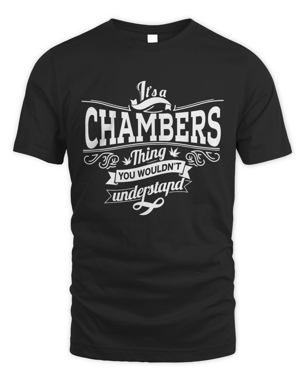CHAMBERS Unisex Standard T-Shirt black s