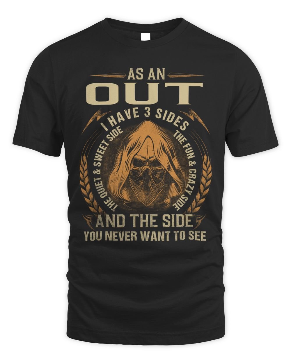 OUT-NT-01 Unisex Standard T-Shirt black s