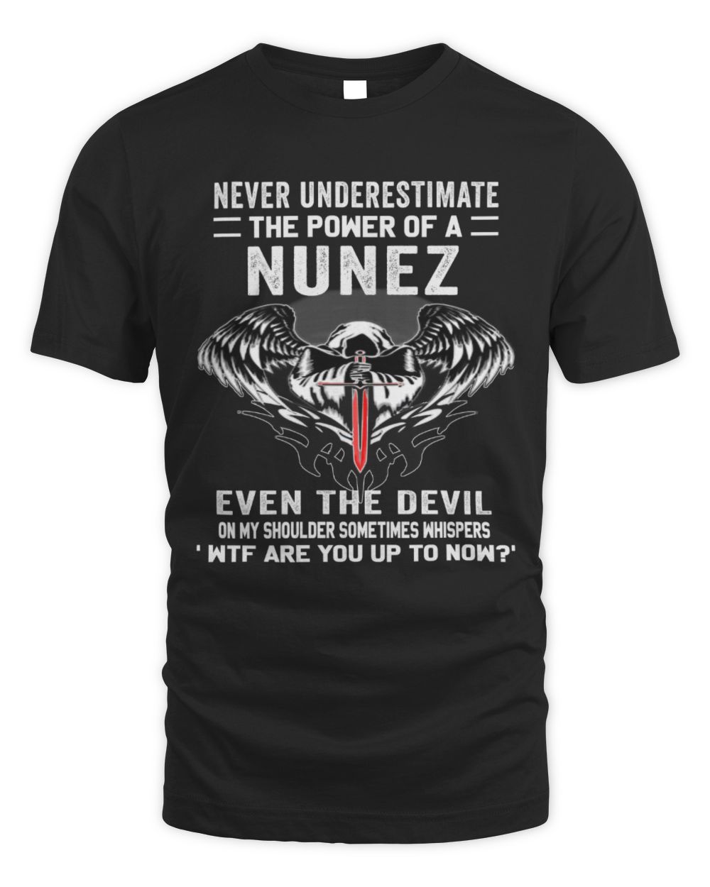 USL-33-Nunez Unisex Standard T-Shirt black s