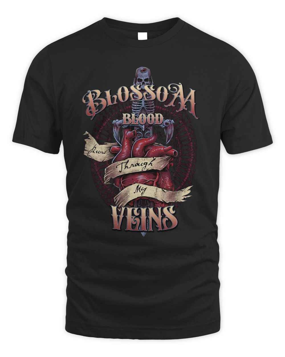 BLOSSOM-NT-40-01 Unisex Standard T-Shirt black s