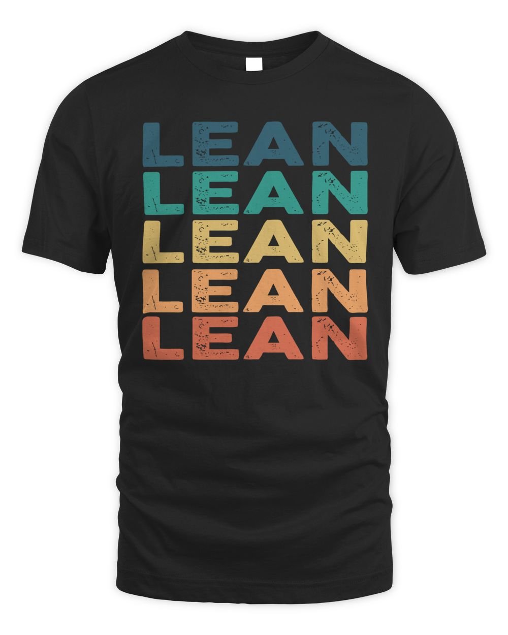 LEAN-NT-34-01 Unisex Standard T-Shirt black s