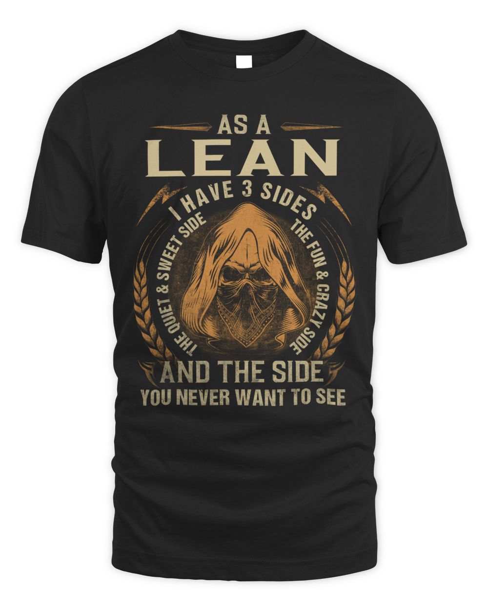 LEAN-NT-53-01 Unisex Standard T-Shirt black s