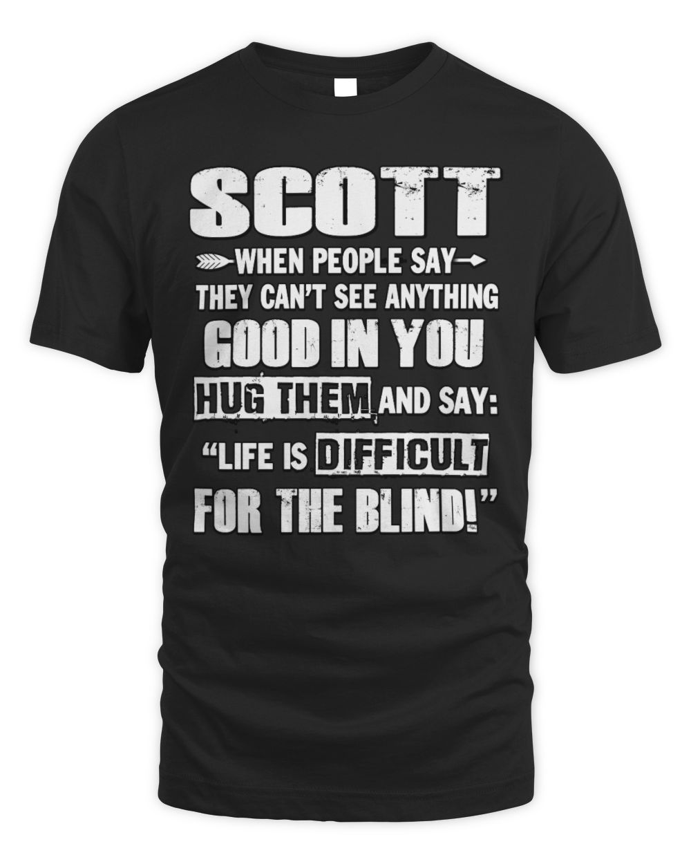 SCOTT-SDT1-388-01 Unisex Standard T-Shirt black s