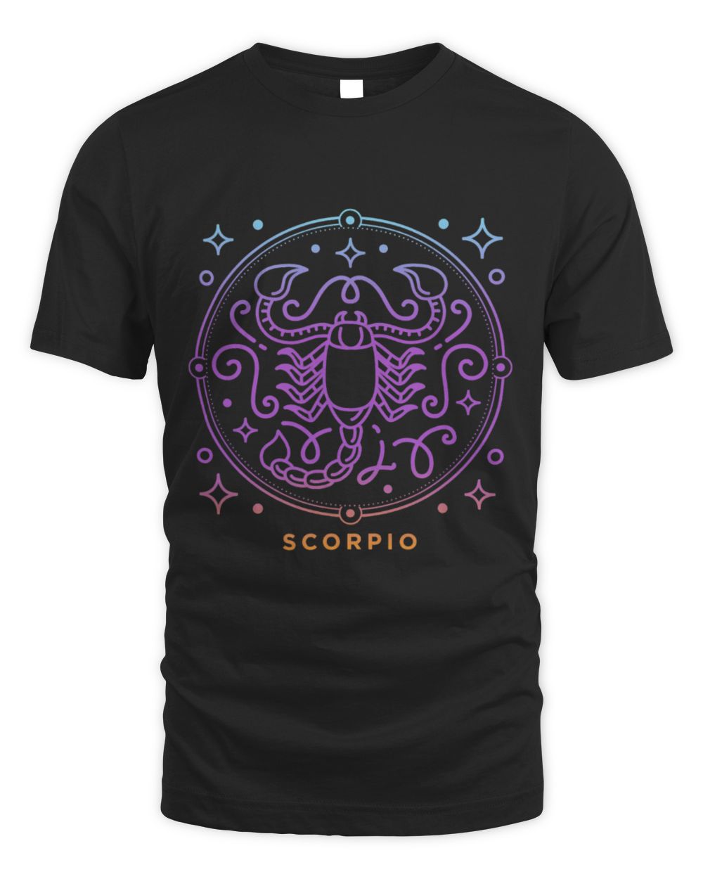 Cute Scorpion Scorpio Scorpion Zodiac Symbol Astrology Unisex Standard T-Shirt black s