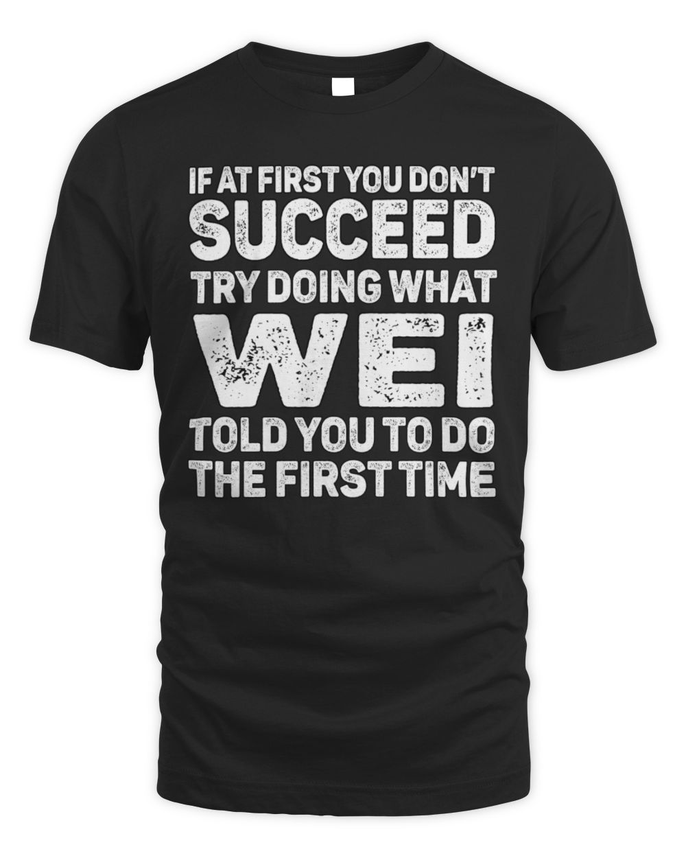 WEI-SDT4-117-01 Unisex Standard T-Shirt black s