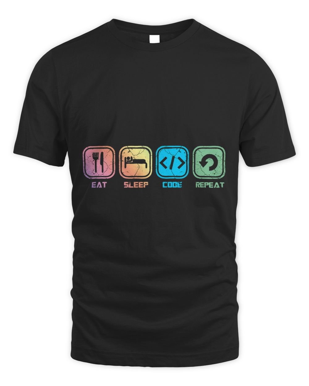 Programmer Coder Software Developer Engineer Funny Coding 1 Unisex Standard T-Shirt black s