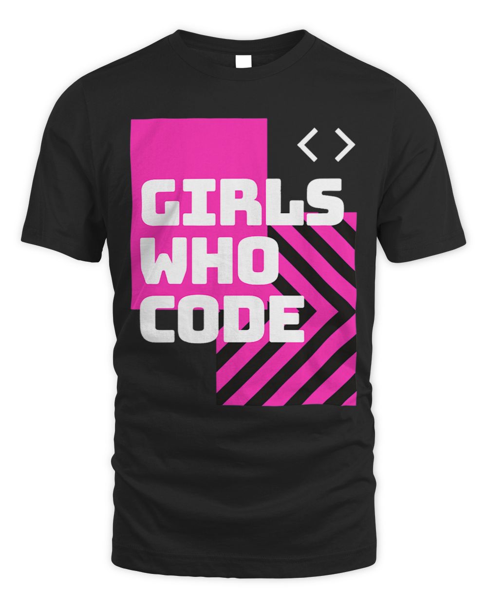 Software Developer Software Engineer Girls Who Code Gifts Unisex Standard T-Shirt black s