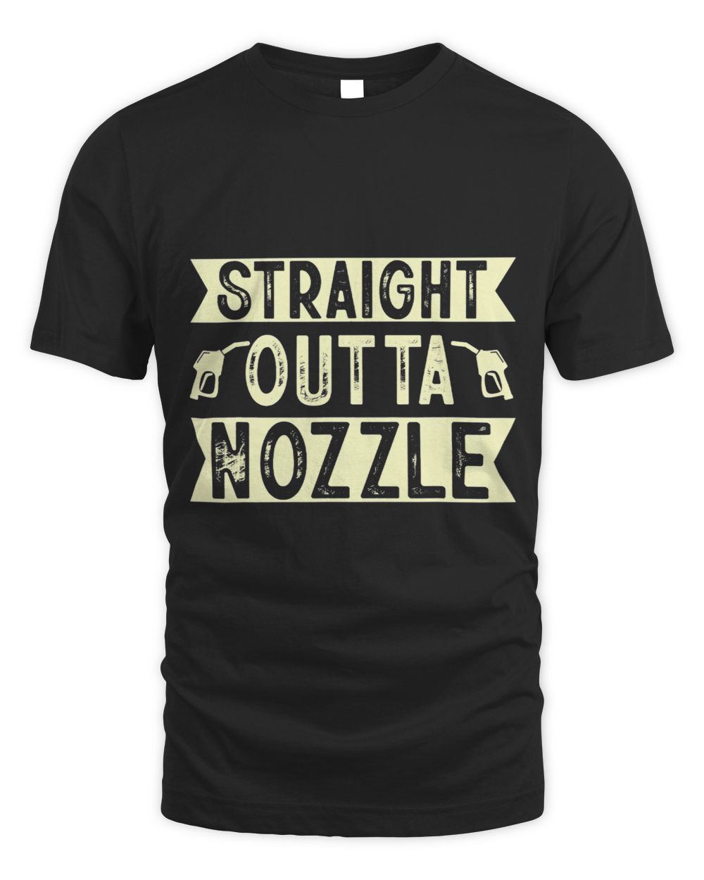 Straight Outta Nozzle 3D Modelling 3D Printing Prototype Unisex Standard T-Shirt black s