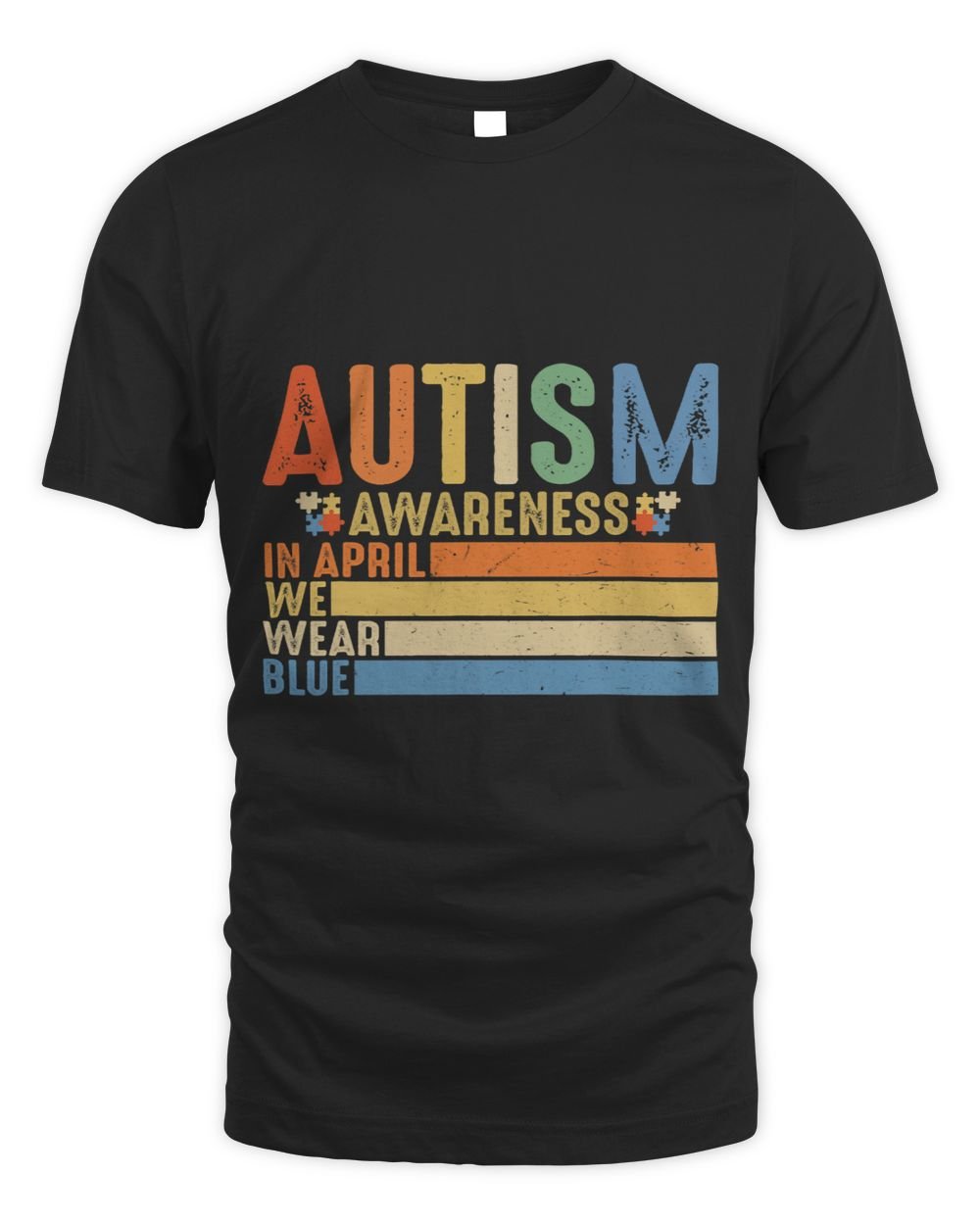 AUTISM AWARENESS Acceptance Women Kid Its Ok To Be Different 2 Unisex Standard T-Shirt black s
