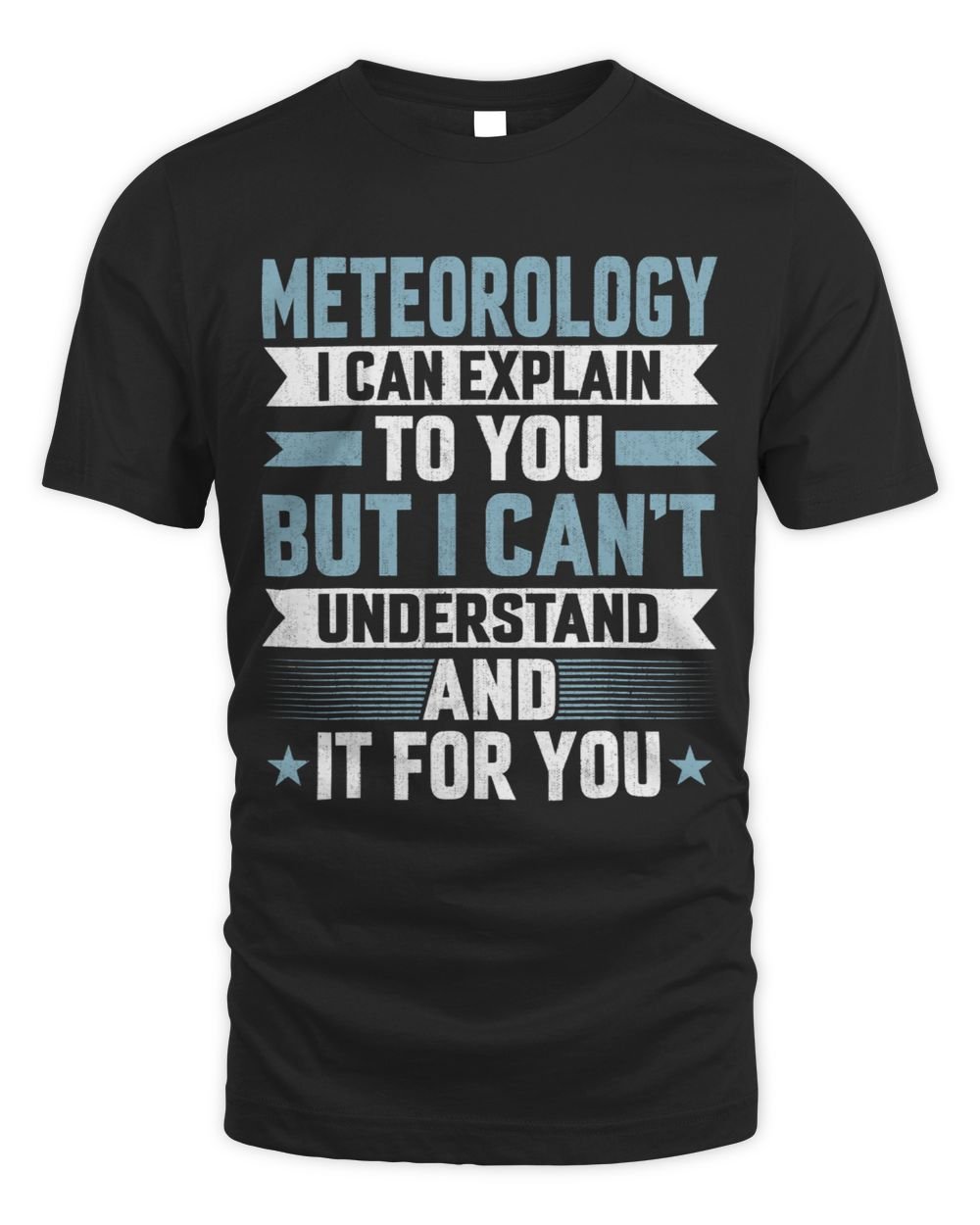 I Can Explain to You but I Cant Understand Meteorologist Unisex Standard T-Shirt black s