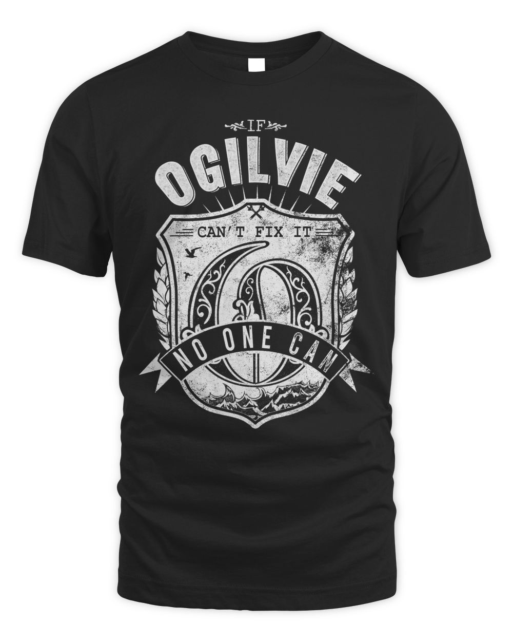 OGILVIE Unisex Standard T-Shirt black s
