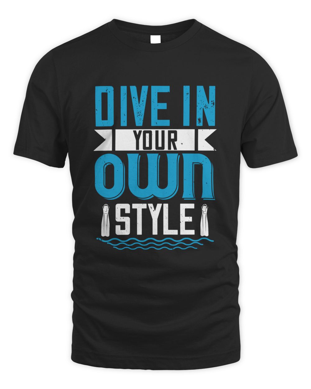 Dive in your own style-01 Men's Standard T-Shirt black s