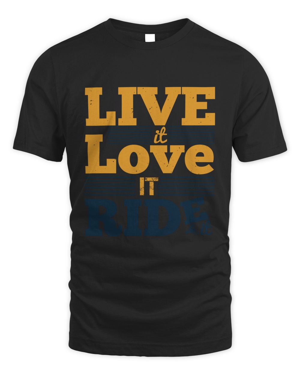 Live it. Love it. Ride it-01 Men's Standard T-Shirt black s