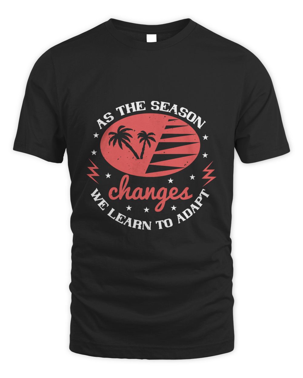 As the season changes, we learn to adapt-01 Men's Standard T-Shirt black s