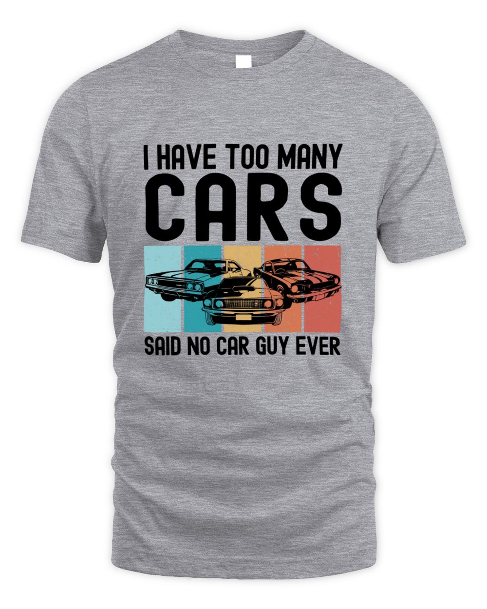 Vintage American Car T-Shirt Unisex Standard T-Shirt sport-grey s