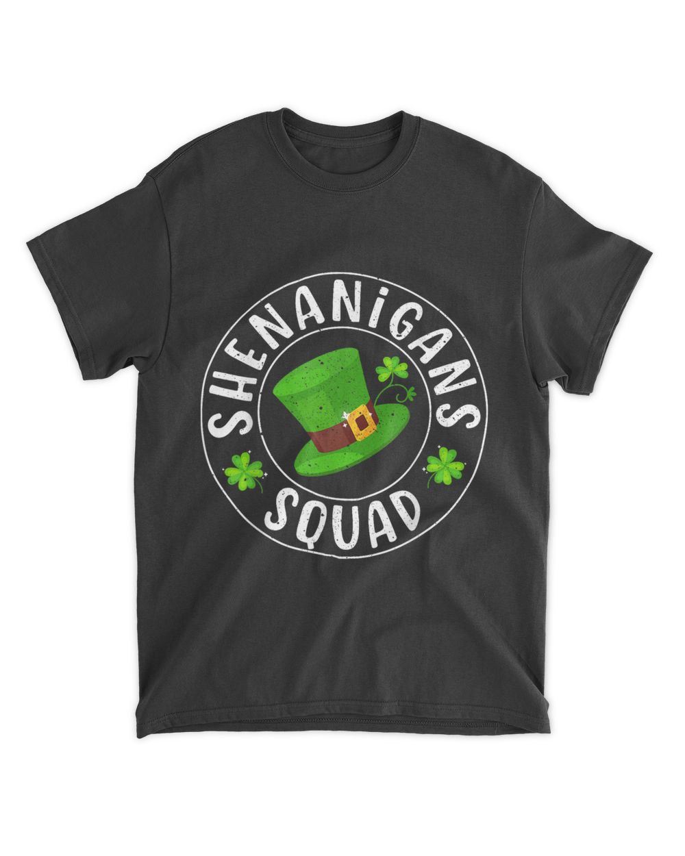Shenanigans Squad Funny St. Patrick39s Day Matchin Unisex Standard T-Shirt black s