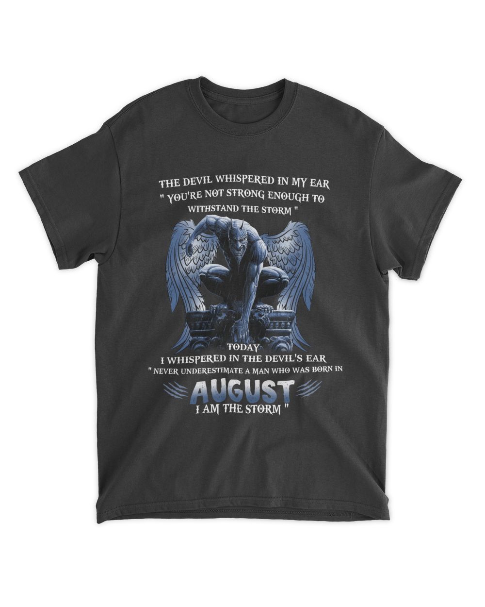 I am the storm Unisex Standard T-Shirt black s