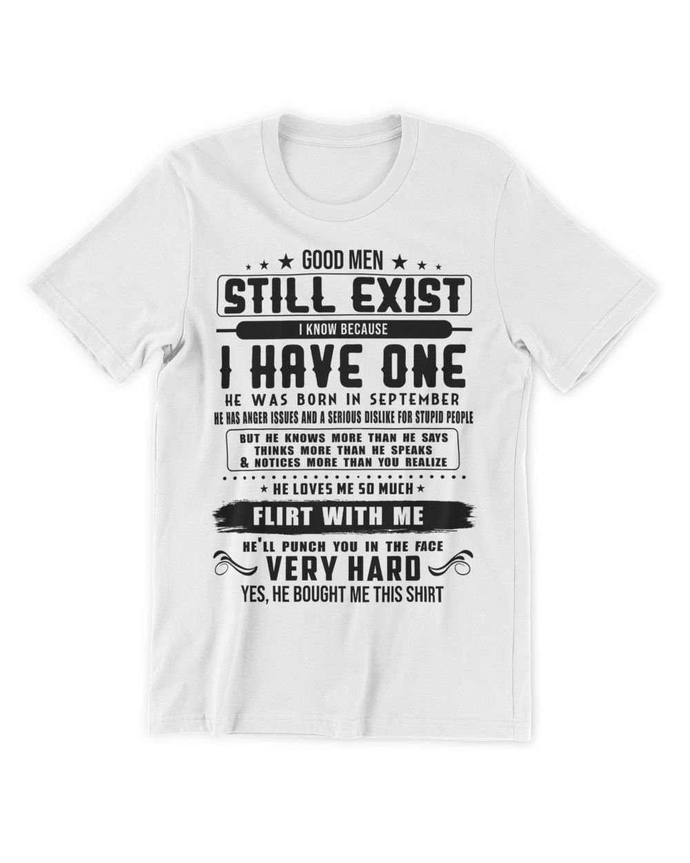 Good men Unisex Premium T-Shirt white s