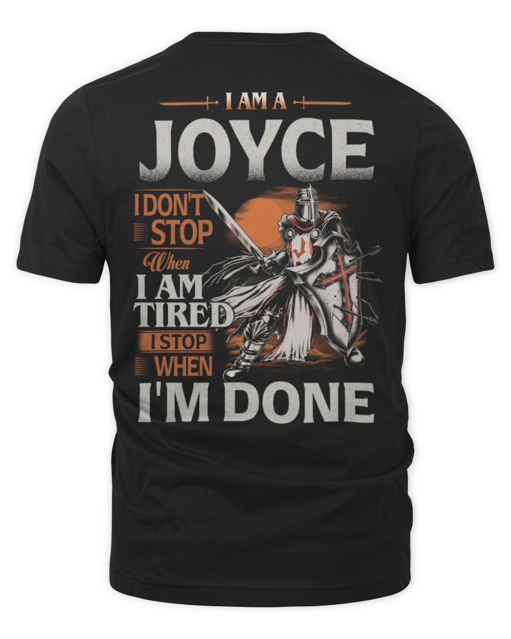 JOYCE Men's Premium Tshirt black s