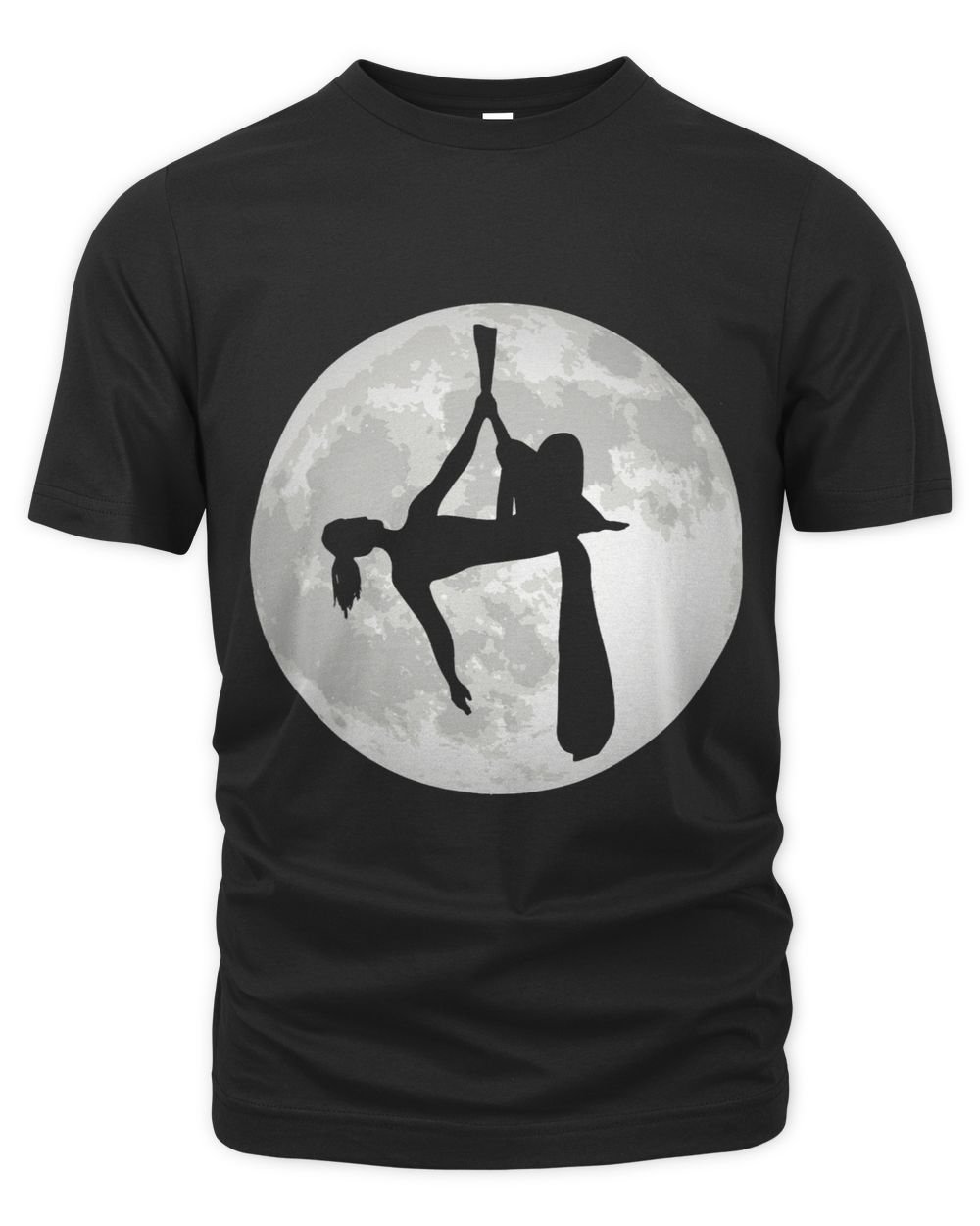 Aerial Moon Circus Lyra Trapeze Aerial Silk Aerial Yoga Unisex Premium T-Shirt black s