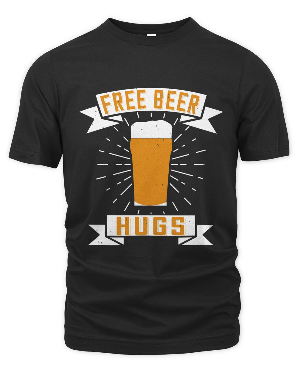 Free Beer Hugs Beer Shirt For Beer Lover With Free Shipping, Great Gift For Fathers Day Men's Premium Tshirt black 