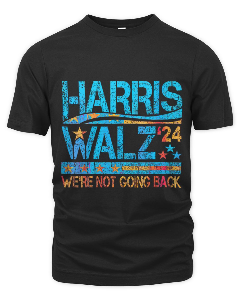 SH226 Womens Kamala Harris Tim Walz Waltz V-Neck T-Shirt Unisex Premium T-Shirt black s