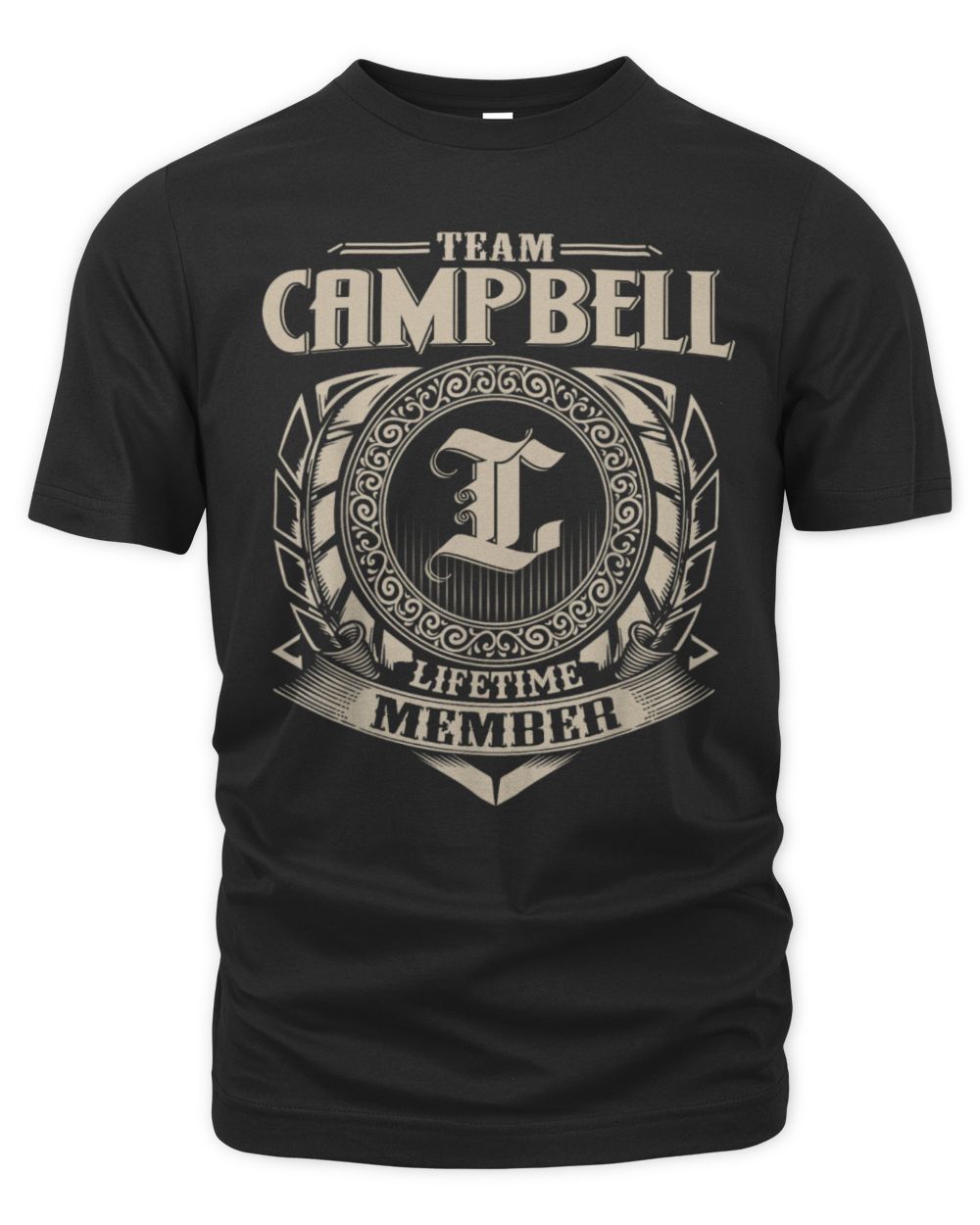 Team Campbell Lifetime Member Unisex Premium T-Shirt black s