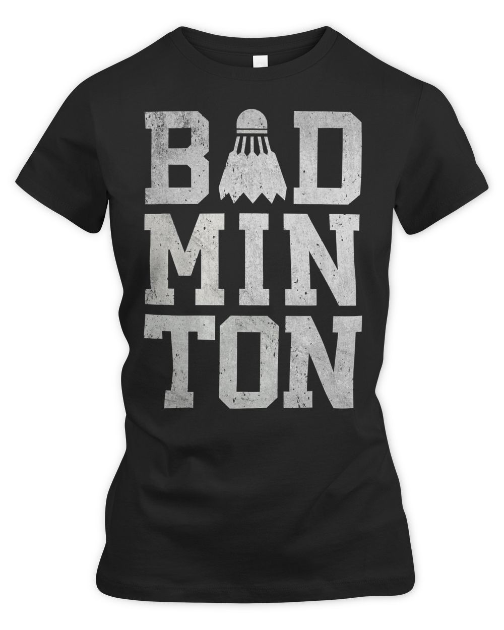 Badminton Birdies Shuttlecock T-Shirt Unisex Premium T-shirt black s