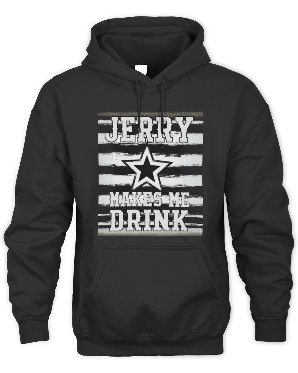 Jerry makes me drink (5) Unisex Hoodie black s