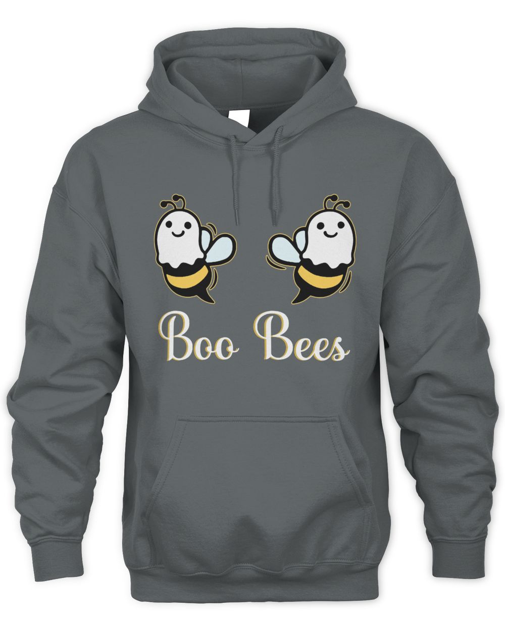 Cute Boo Bees Hoodie Unisex Hoodie charcoal s