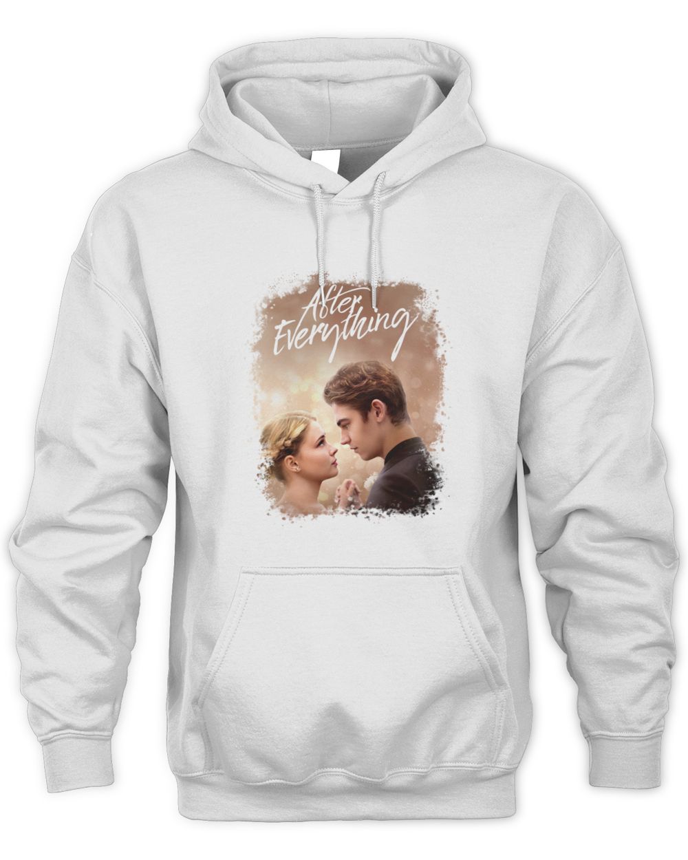 After Everything Unisex Hoodie white s