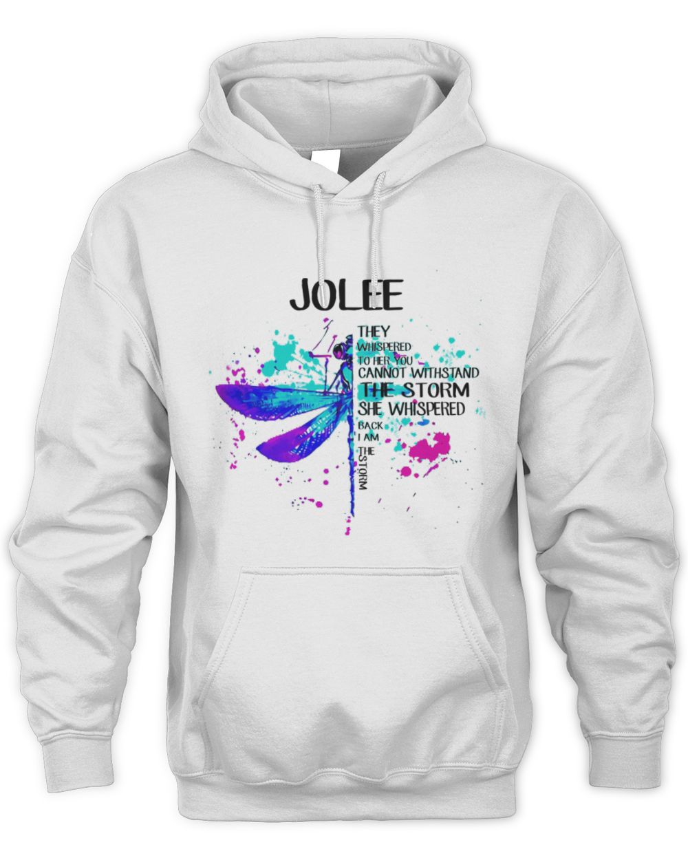 UST-16-Jolee Unisex Hoodie white s