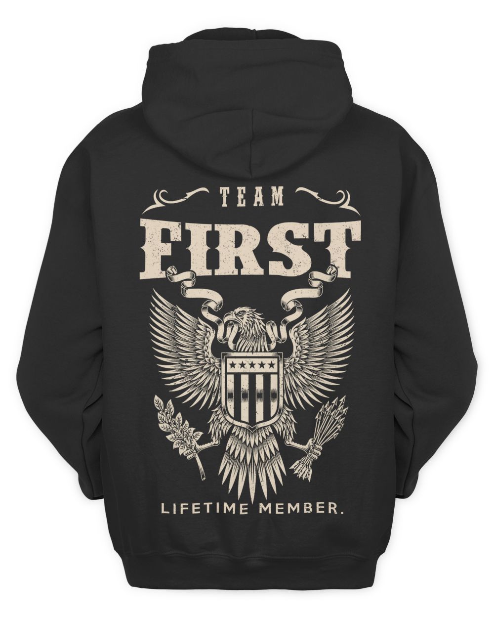 FIRST Unisex Hoodie black s