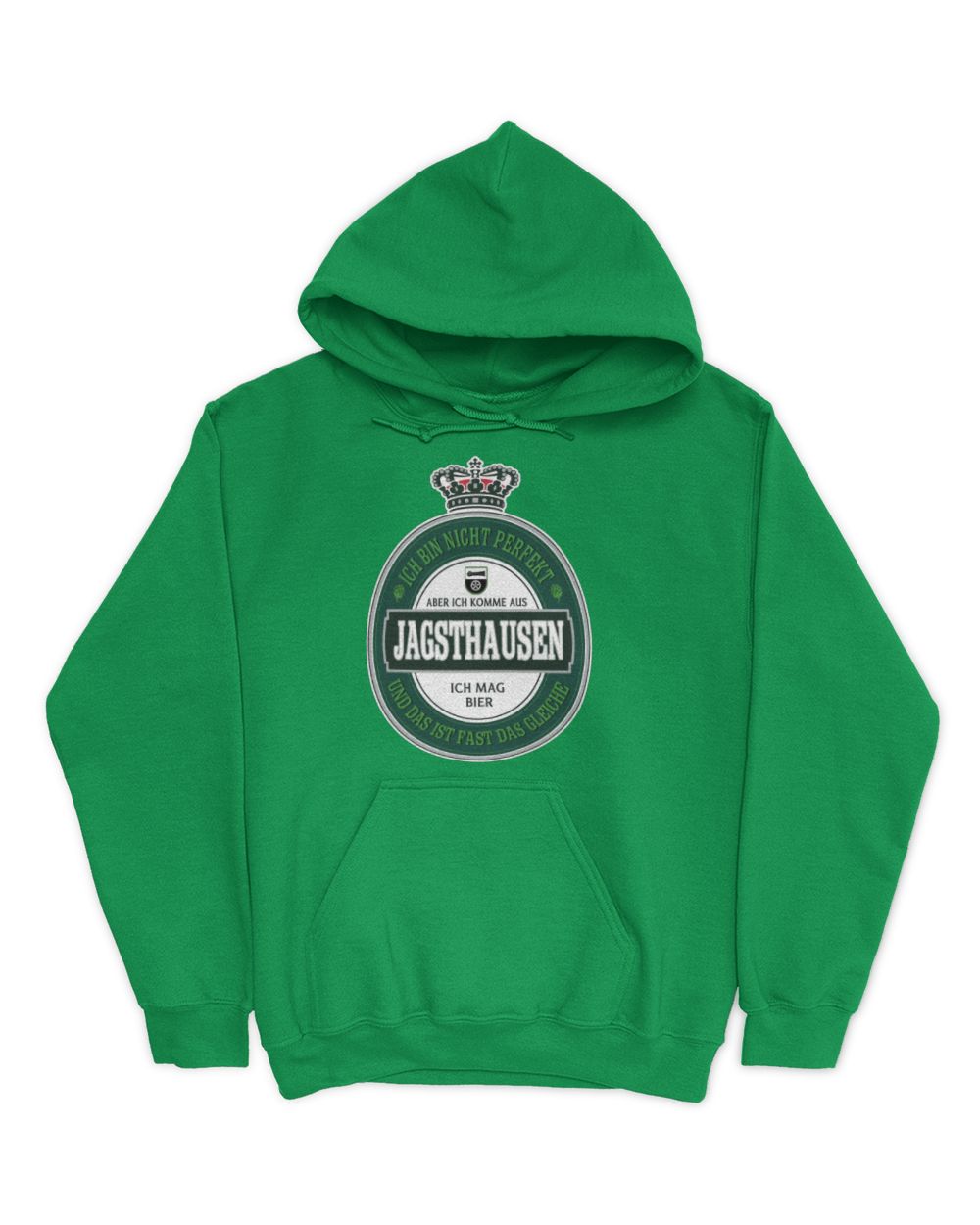 JAGSTHAUSEN Unisex Hoodie irish-green s